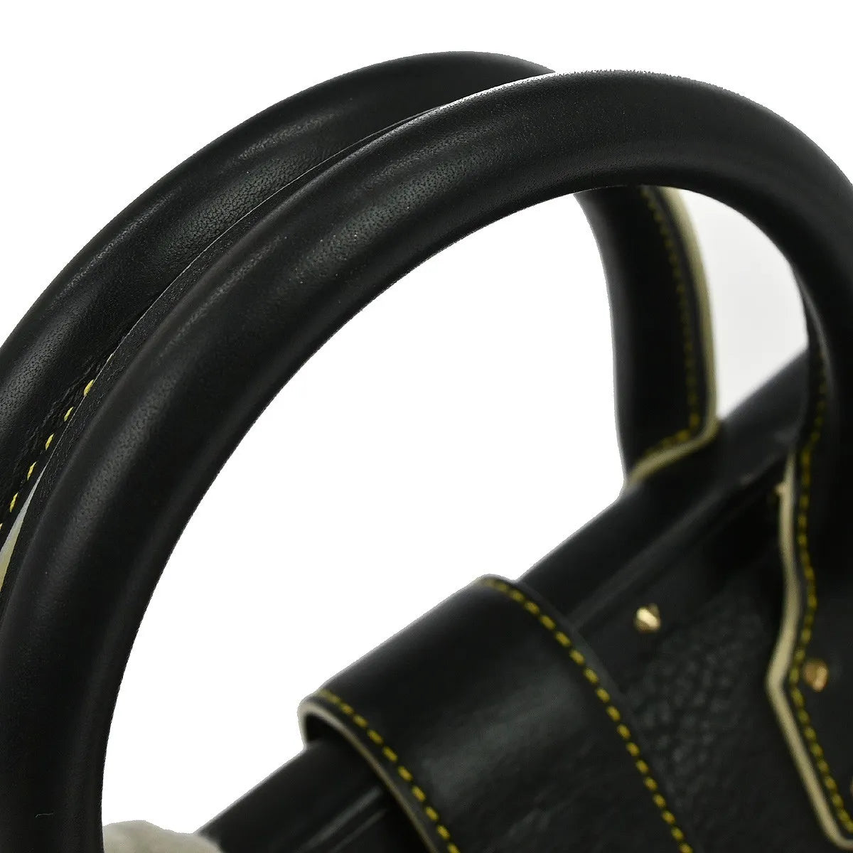 Louis Vuitton Suhali L'Ingenieux Leather, Black, Leather, Handbag