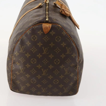 Louis Vuitton Keepall Monogram Canvas, Brown, Canvas, Travel Bag