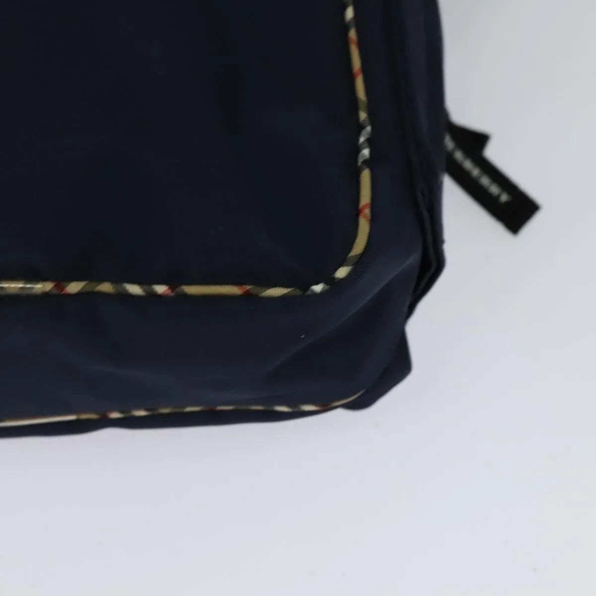 Burberry Vintage Nylon, Navy, Nylon, Shoulder Bag