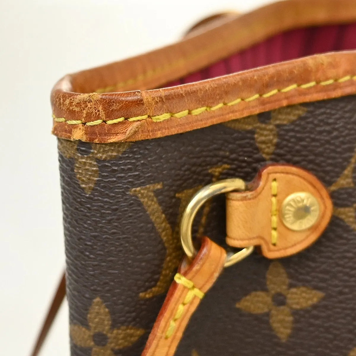 Louis Vuitton Neverfull Monogram, Brown, Canvas, Tote Bag