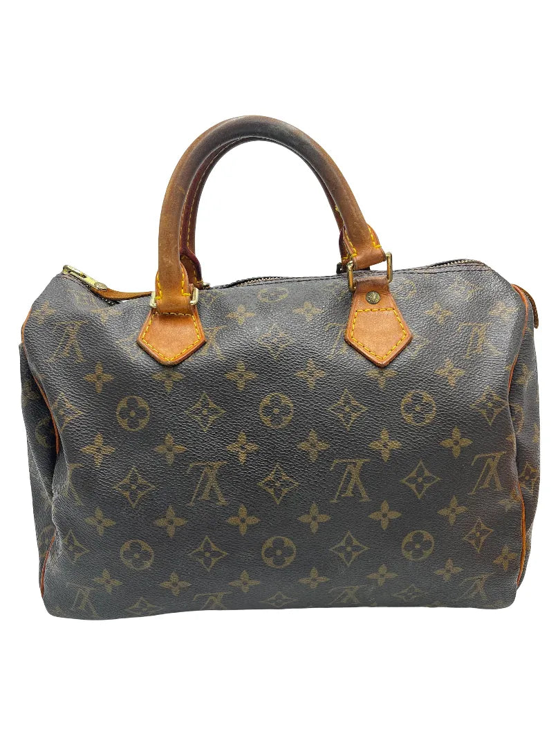 Louis Vuitton Speedy Monogram Canvas, Brown, Canvas, Handbag