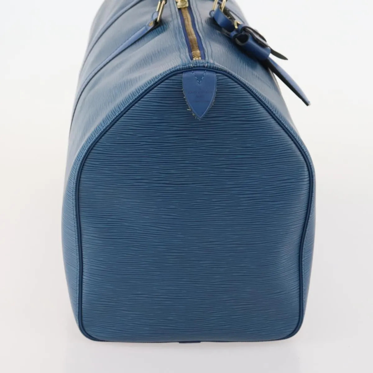 Louis Vuitton Keepall Epi Leather, Blue, Leather, Travel Bag