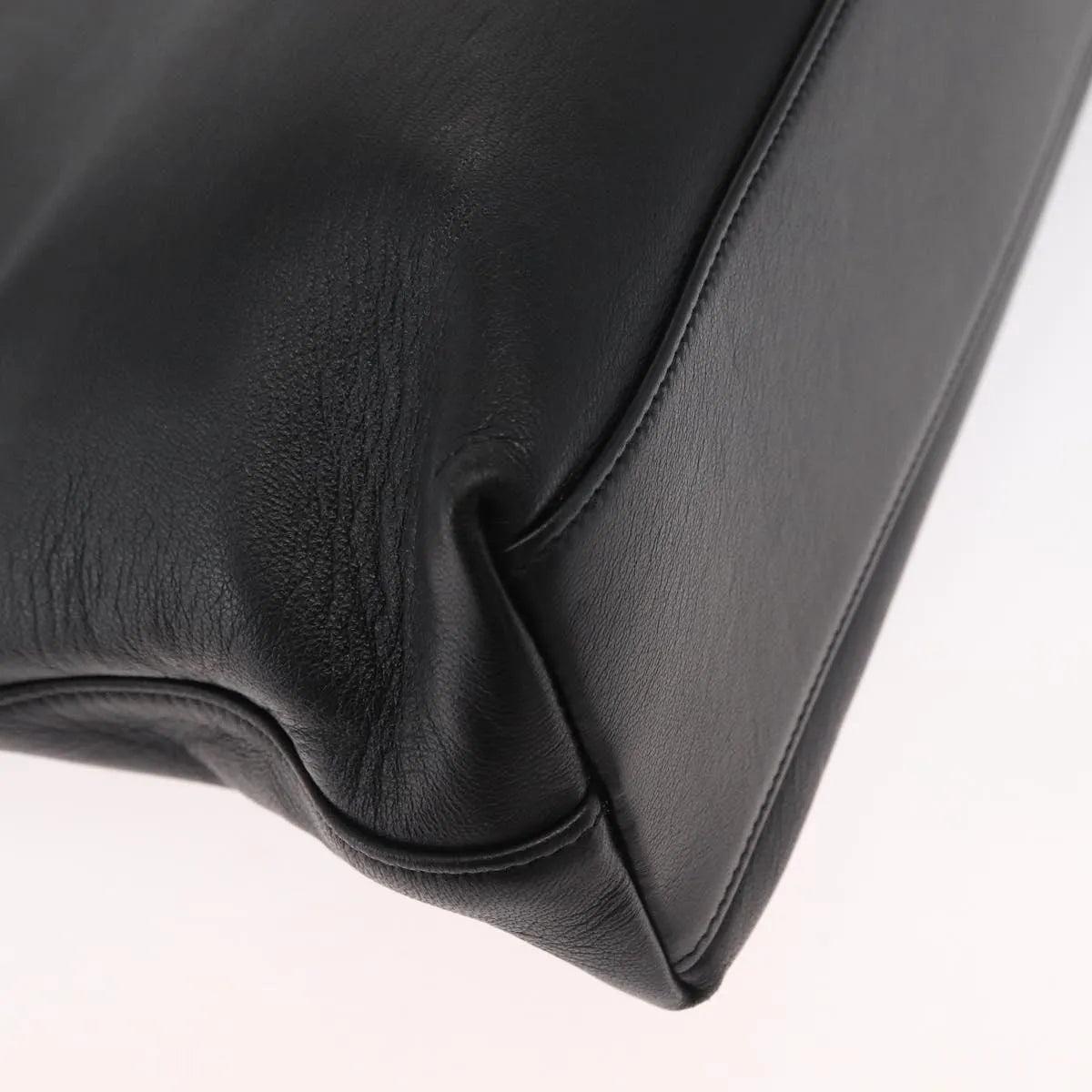 Gucci Linea Matisse Interlocking G Top Handle Tote Leather, Black, Leather, Shoulder Bag