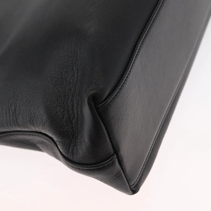 Gucci Linea Matisse Interlocking G Top Handle Tote Leather, Black, Leather, Shoulder Bag
