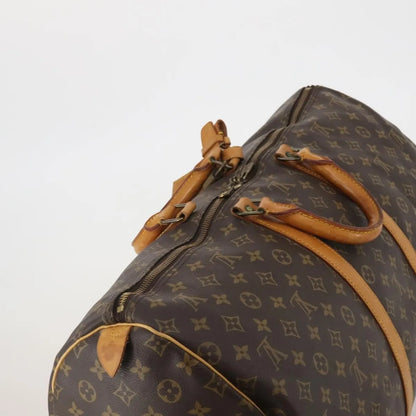 Louis Vuitton Keepall Canvas, Brown, Canvas, Travel Bag