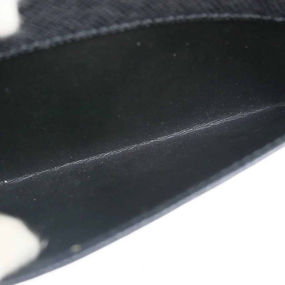 Louis Vuitton Pochette Baikal Clutch Taiga Leather, Black, Leather, Clutch