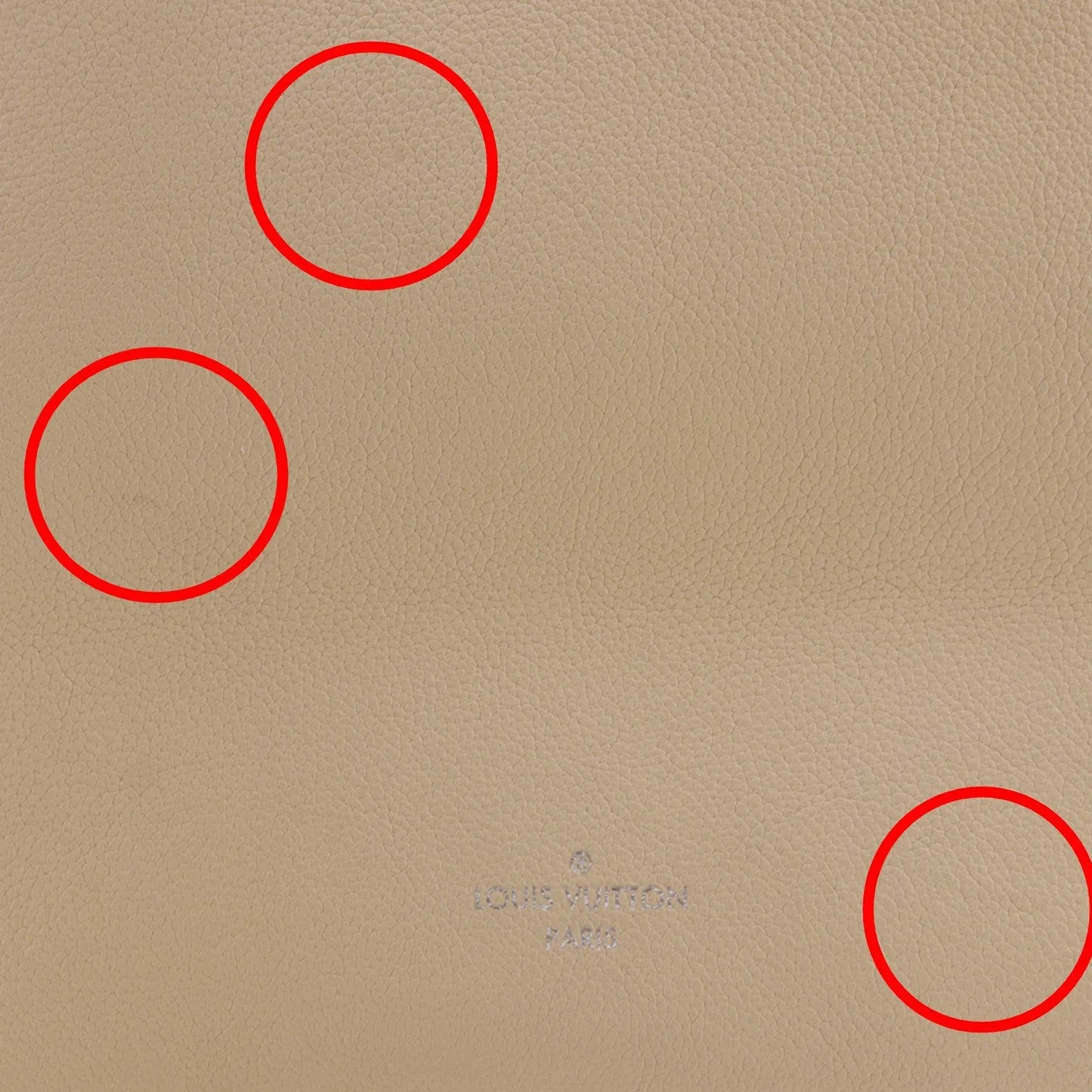Louis Vuitton Lockme Cabas Leather, Beige, Leather, Tote Bag