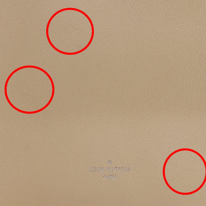 Louis Vuitton Lockme Cabas Leather, Beige, Leather, Tote Bag