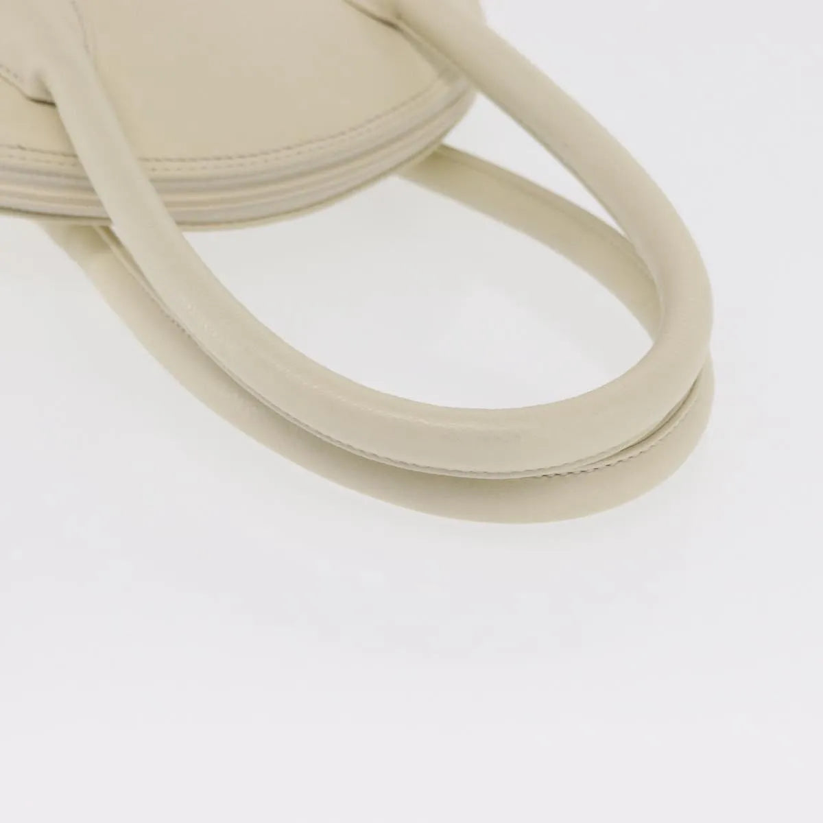 Saint Laurent Vintage handbag Leather, White, Leather, Handbag