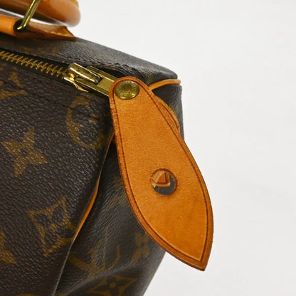 Louis Vuitton Speedy Monogram Canvas, Brown, Canvas, Handbag