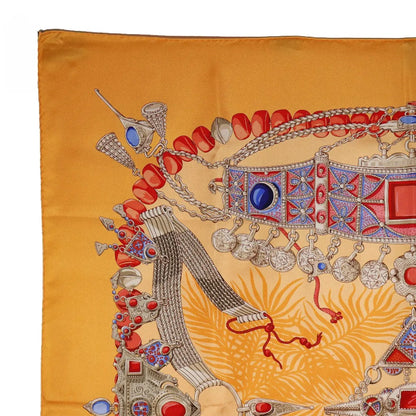 Hermes Carré 90 Silk multicolor, Multicolour, Silk, Scarf