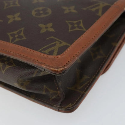 Louis Vuitton Dame Pochette Monogram Canvas, Brown, Canvas, Clutch