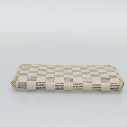 Louis Vuitton Zippy Organizer Damier Ebene, Beige, Canvas, Wallet