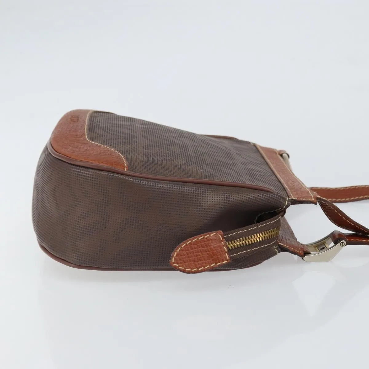Loewe Anagram PVC Leather, Brown, PVC, Shoulder Bag