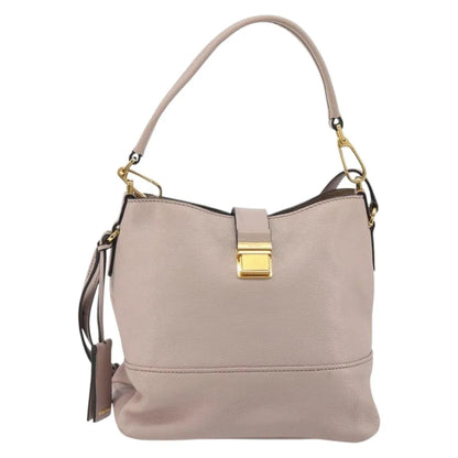 Miu Miu Madras Convertible Hobo Leather, Pink, Leather, Shoulder Bag
