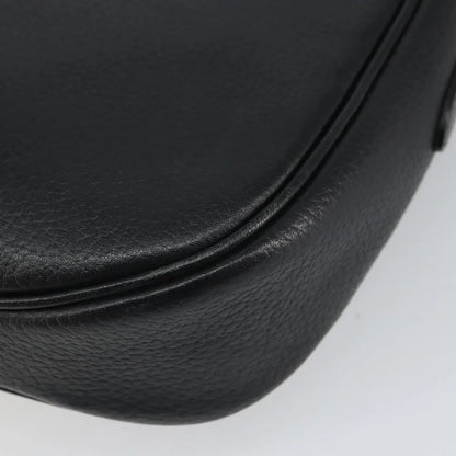 Burberry Vintage Leather, Black, Leather, Shoulder Bag