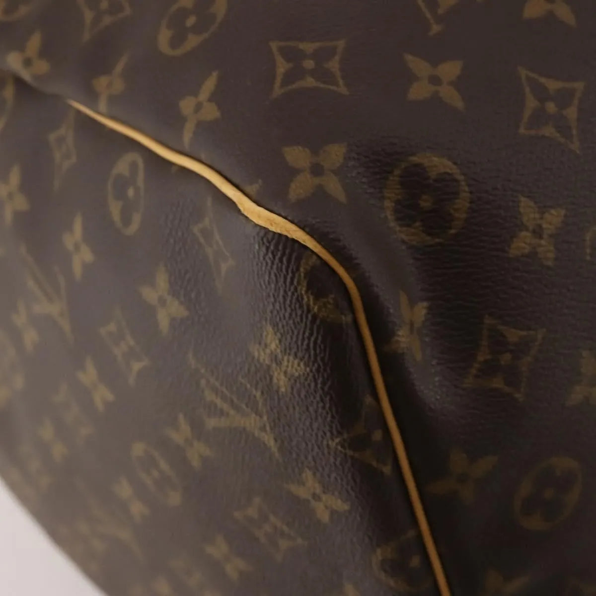Louis Vuitton Keepall Monogram Canvas, Brown, Canvas, Travel Bag