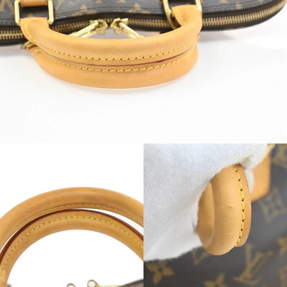 Louis Vuitton Vintage Alma Monogram Canvas, Brown, Canvas, Handbag