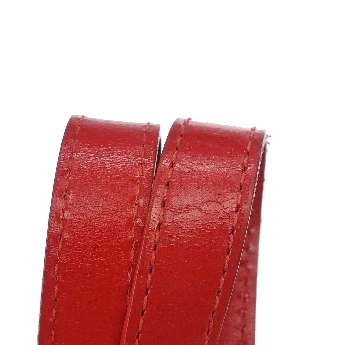 Louis Vuitton Soufflot Epi Leather, Red, Leather, Handbag