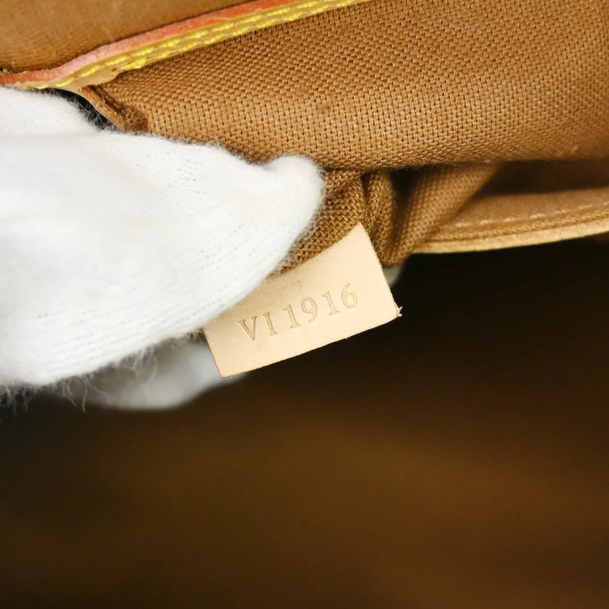 Louis Vuitton Alma Monogram, Brown, Canvas, Handbag