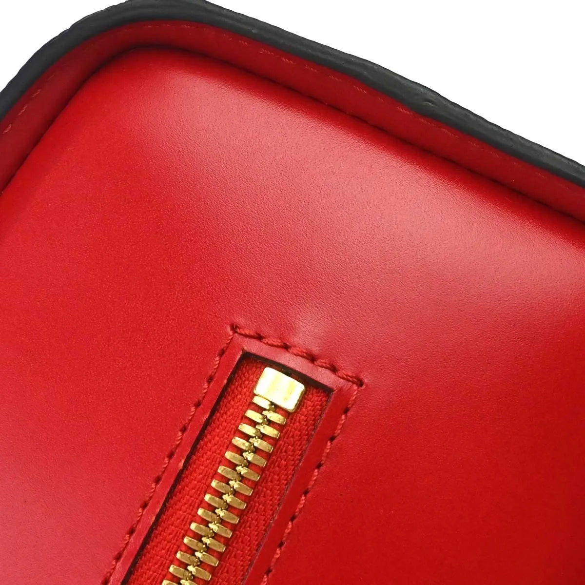 Louis Vuitton Pont Neuf Epi, Red, Leather, Handbag