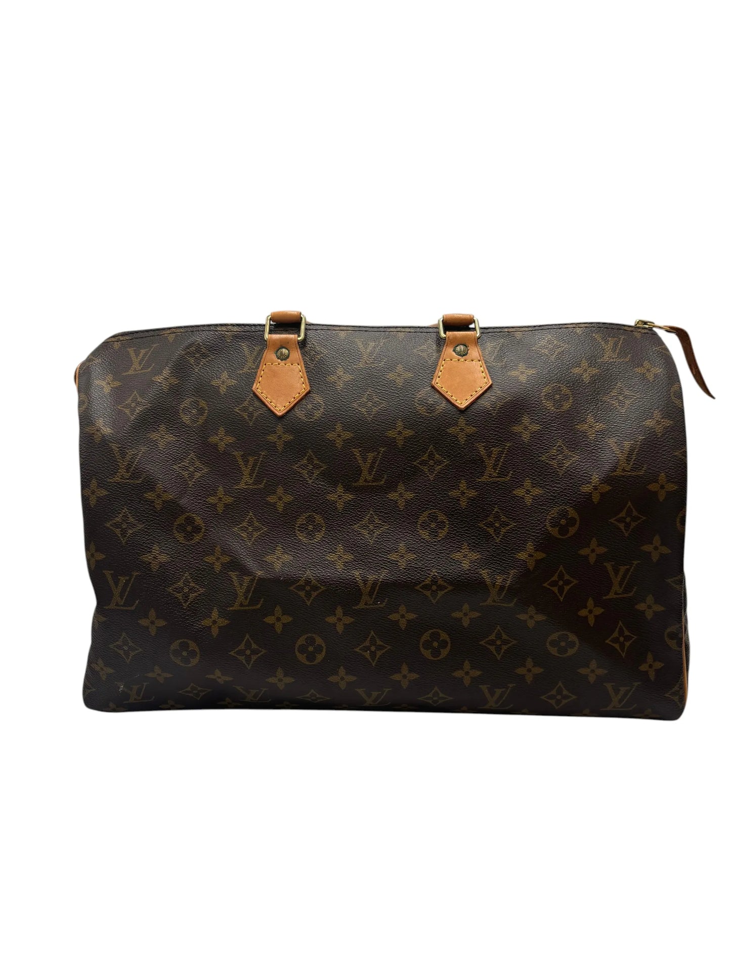 Louis Vuitton Speedy Monogram Canvas, Brown, Canvas, Handbag