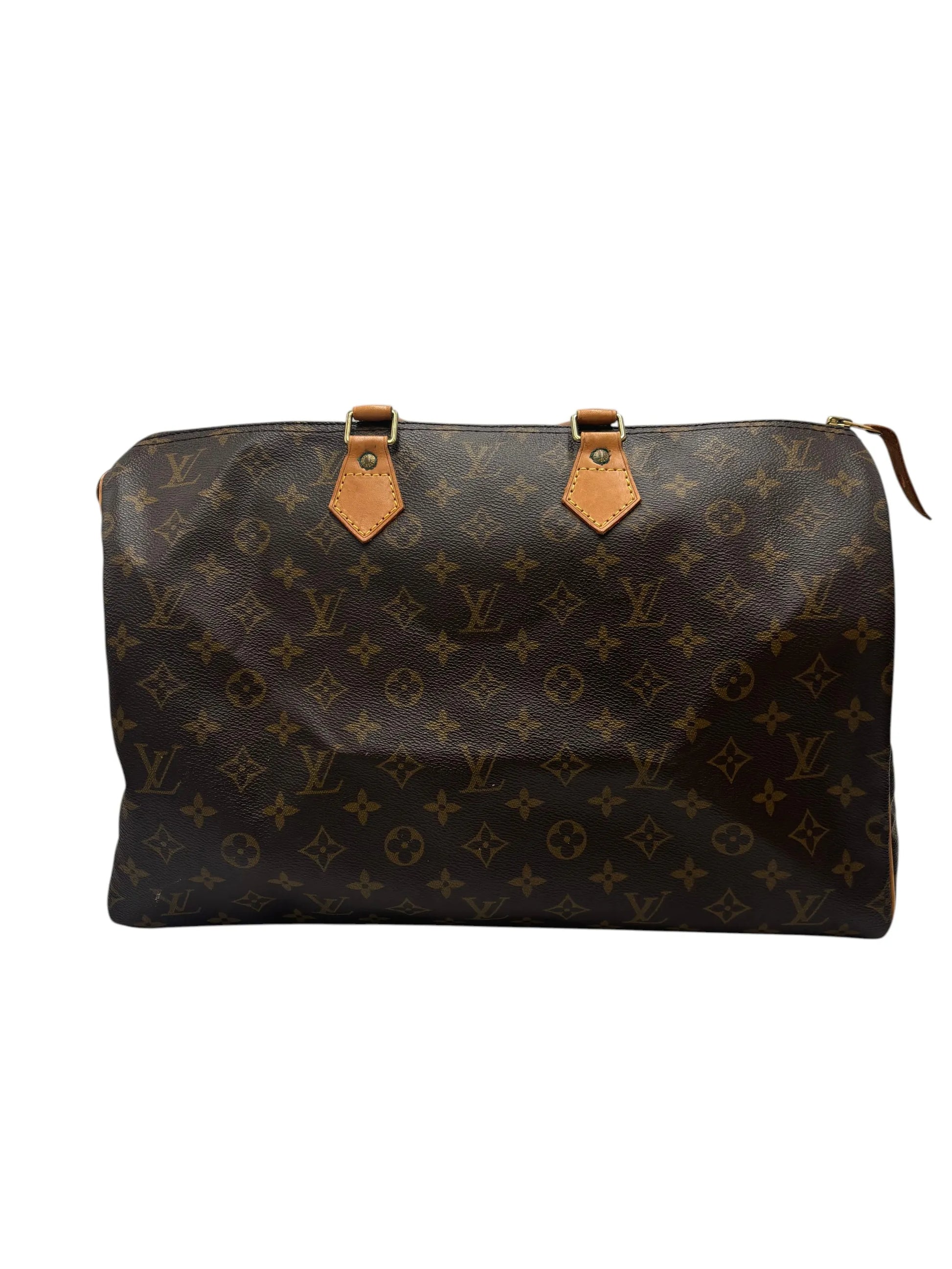 Louis Vuitton Speedy Monogram Canvas, Brown, Canvas, Handbag