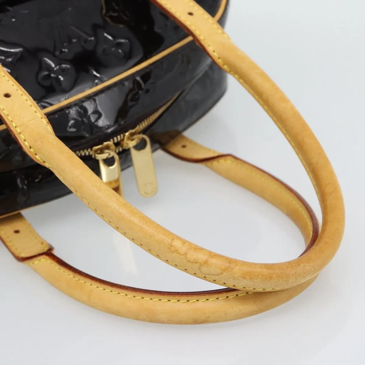 Louis Vuitton Summit Drive Monogram Vernis, Black, Patent Leather, Handbag