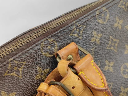 Louis Vuitton Keepall Monogram Canvas, Brown, Canvas, Travel Bag