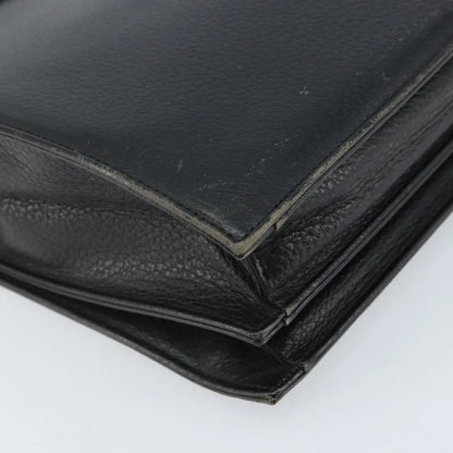 Burberry Vintage Leather, Black, Leather, Briefcase