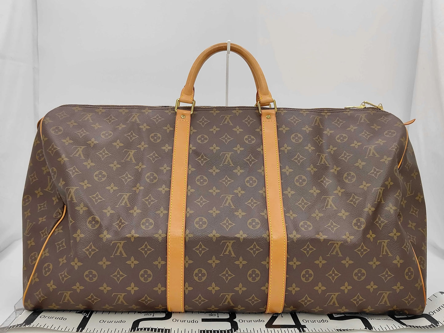 Louis Vuitton Keepall Monogram Canvas, Brown, Canvas, Travel Bag