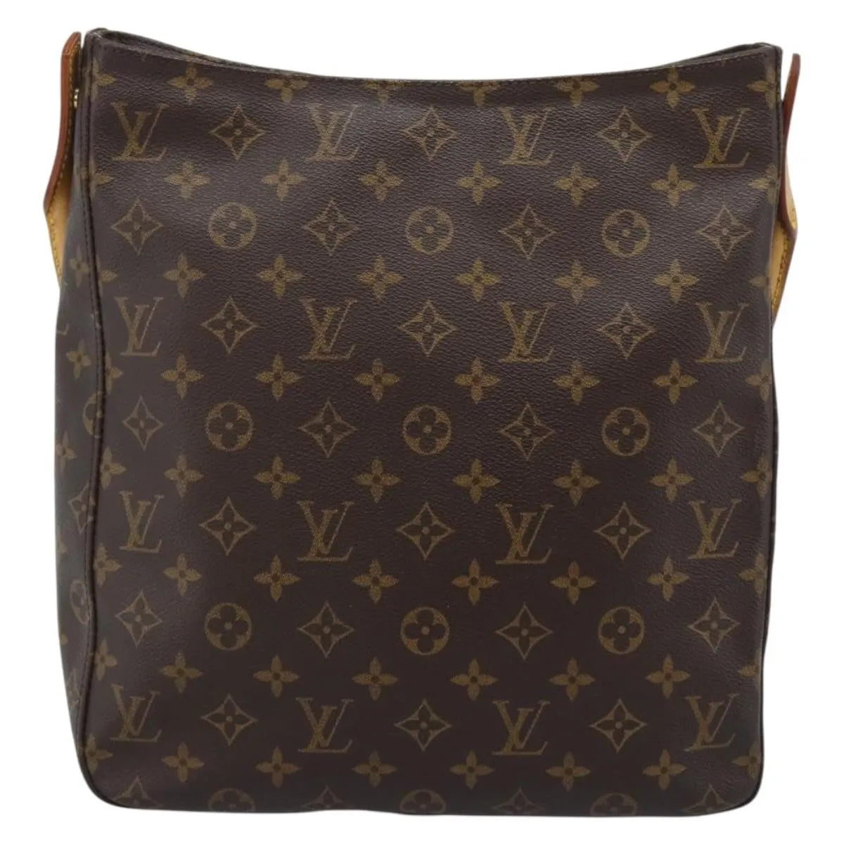 Louis Vuitton Looping Monogram Canvas, Brown, Canvas, Handbag