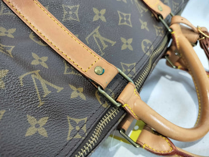 Louis Vuitton Keepall Monogram Canvas, Multicolour, Canvas, Travel Bag