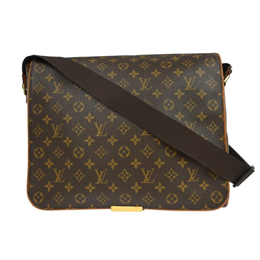 Louis Vuitton Abbesses Messenger Monogram Canvas, Brown, Canvas, Shoulder Bag