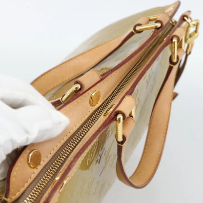 Louis Vuitton Brea Monogram Vernis, Beige, Patent Leather, Handbag
