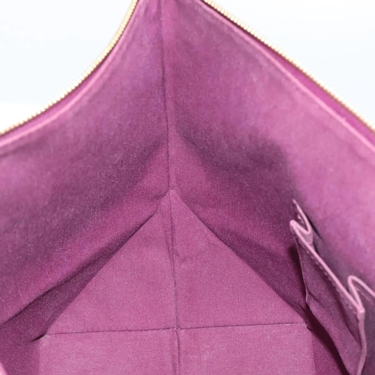 Louis Vuitton Bellevue Monogram Vernis, Purple, Patent Leather, Tote Bag