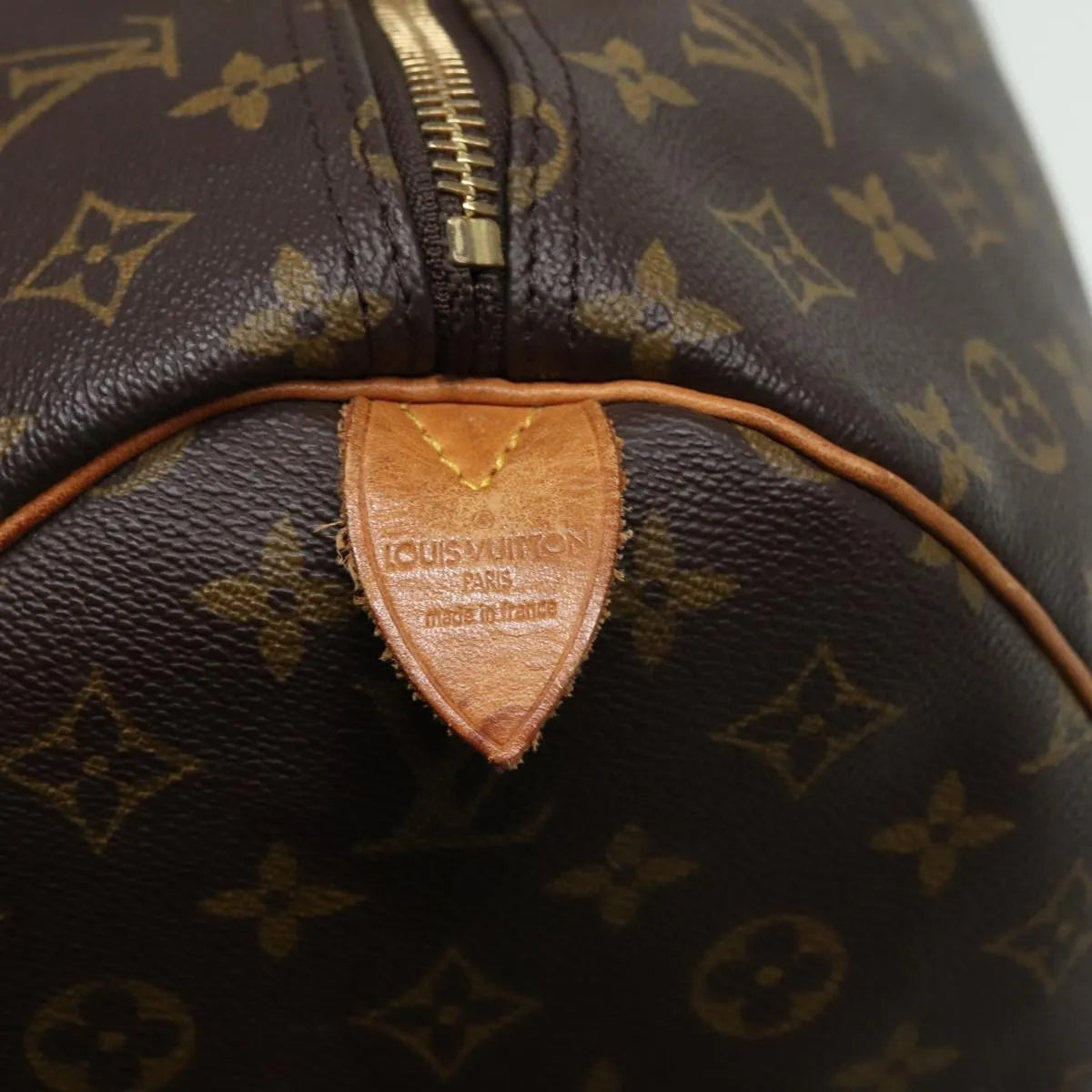 Louis Vuitton Keepall Monogram Canvas, Brown, Canvas, Travel Bag