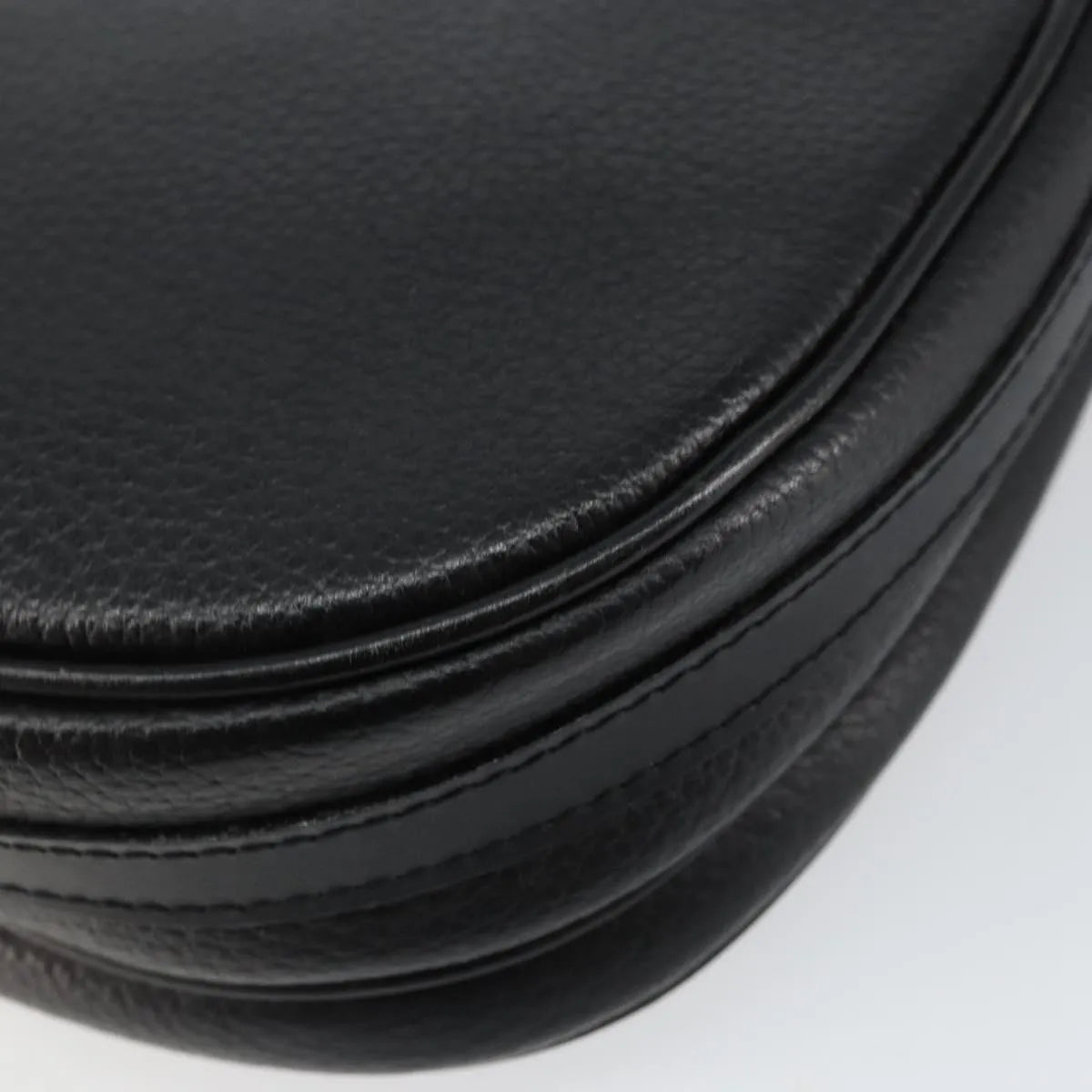 Burberry Flap Shoulder Leather, Black, Leather, Shoulder Bag