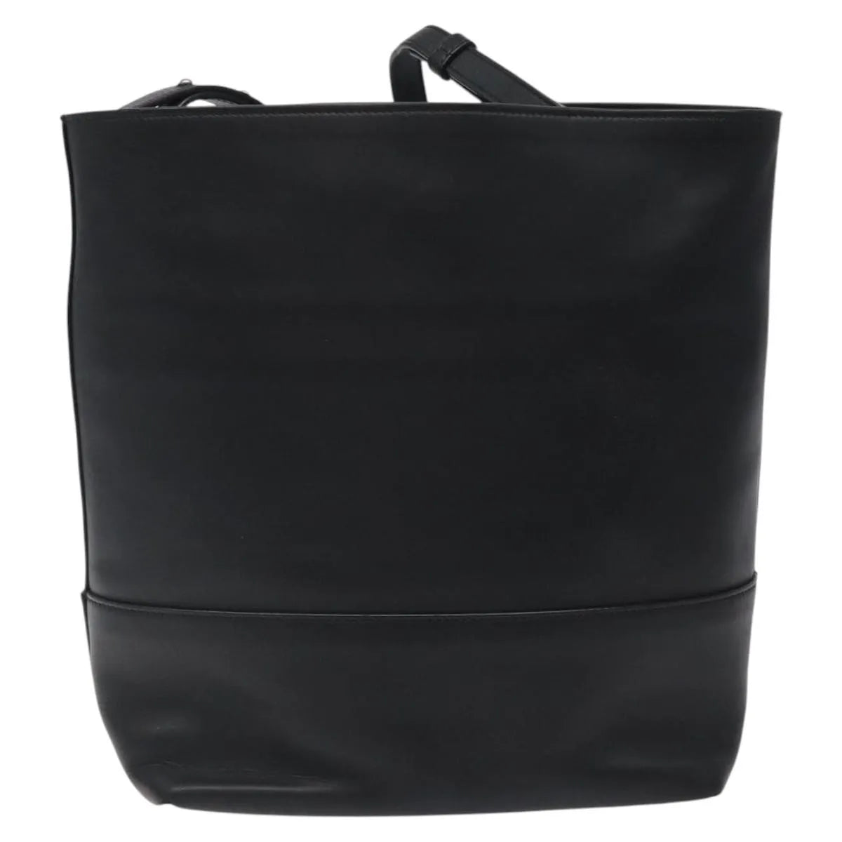 Bottega Veneta Vintage Leather, Black, Leather, Shoulder Bag