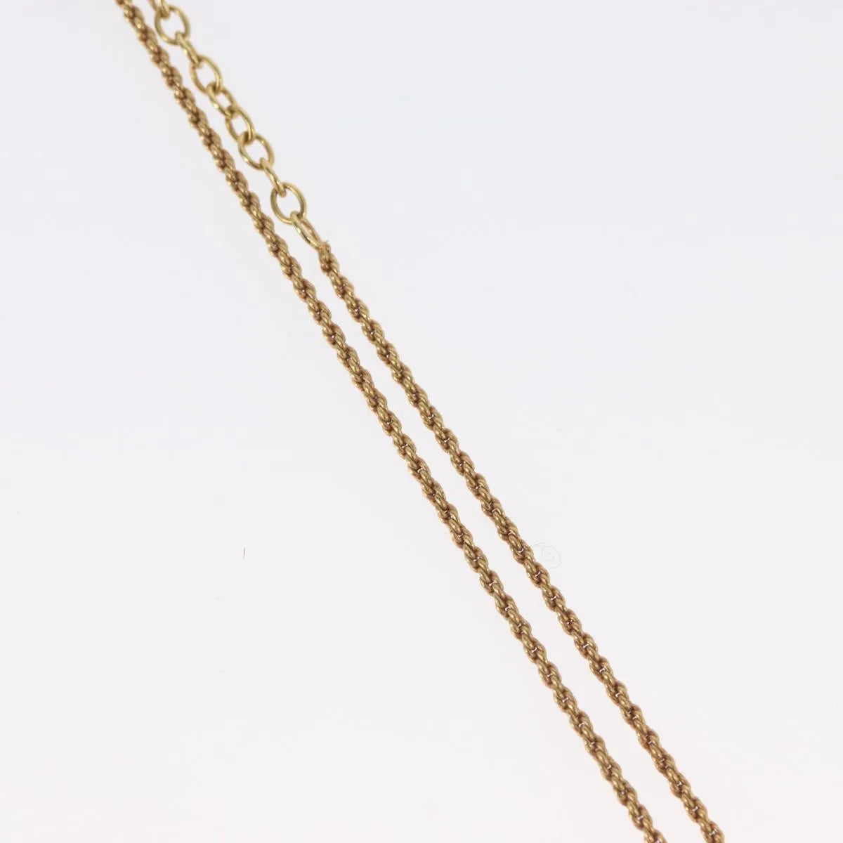 Christian Dior CD Pendant Gold-plated, Gold, Gold Plated, Necklace