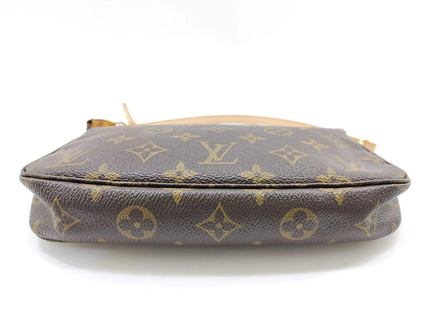 Louis Vuitton Pochette Accessoires Monogram Canvas, Brown, Canvas, Clutch