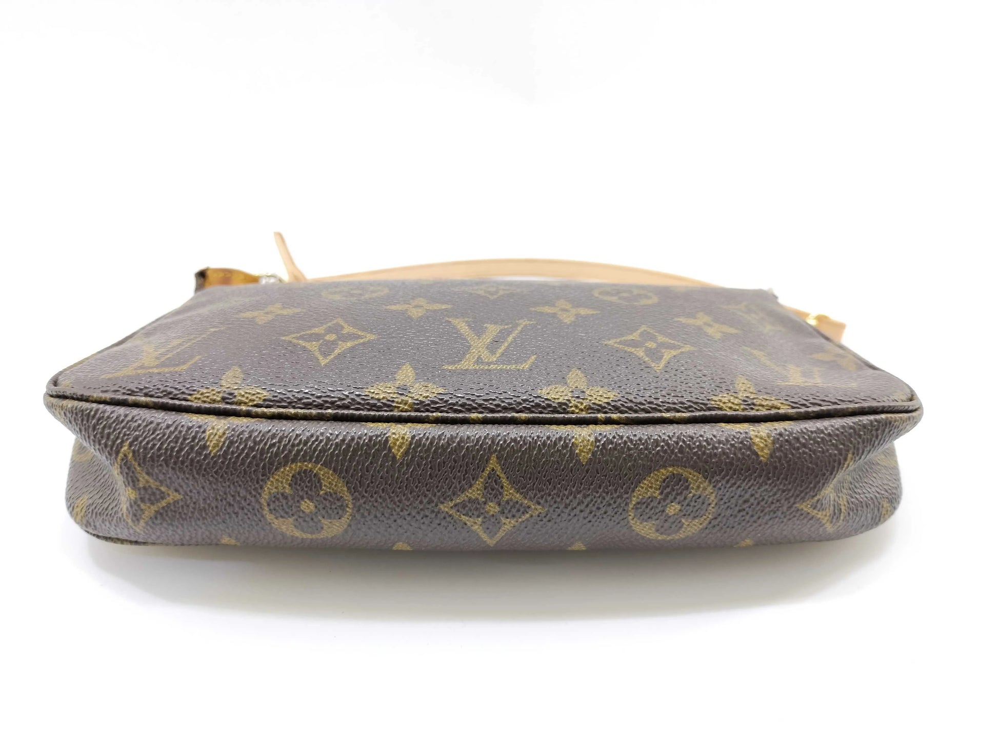 Louis Vuitton Pochette Accessoires Monogram Canvas, Brown, Canvas, Clutch