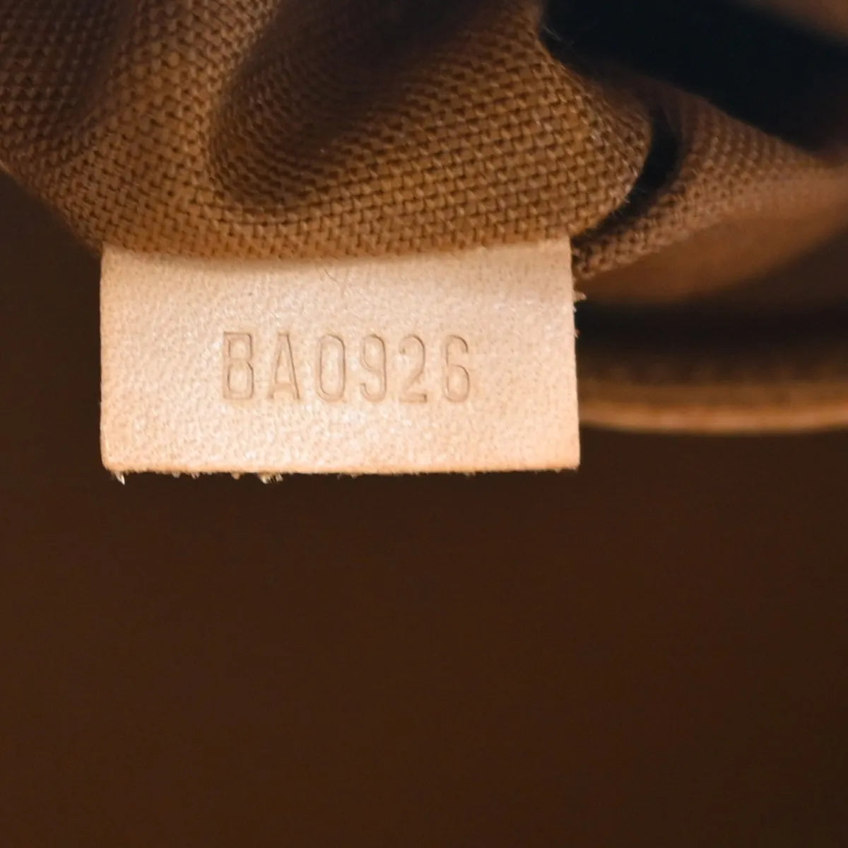 Louis Vuitton Alma Monogram, Brown, Canvas, Handbag