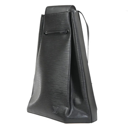 Louis Vuitton Sac a Dos Drawstring Epi Leather, Black, Leather, Backpack