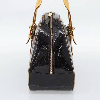 Louis Vuitton Summit Drive Monogram Vernis, Black, Patent Leather, Handbag