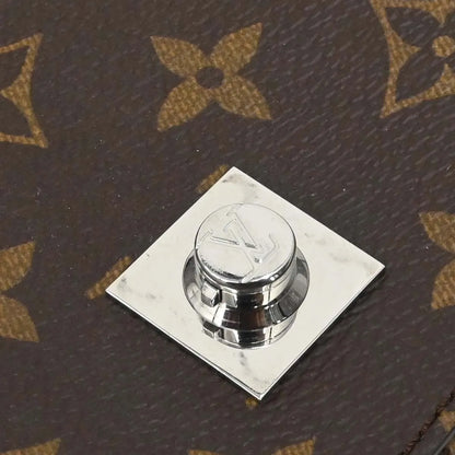 Louis Vuitton Chain It Monogram Canvas with Leather, Brown, Canvas, Handbag