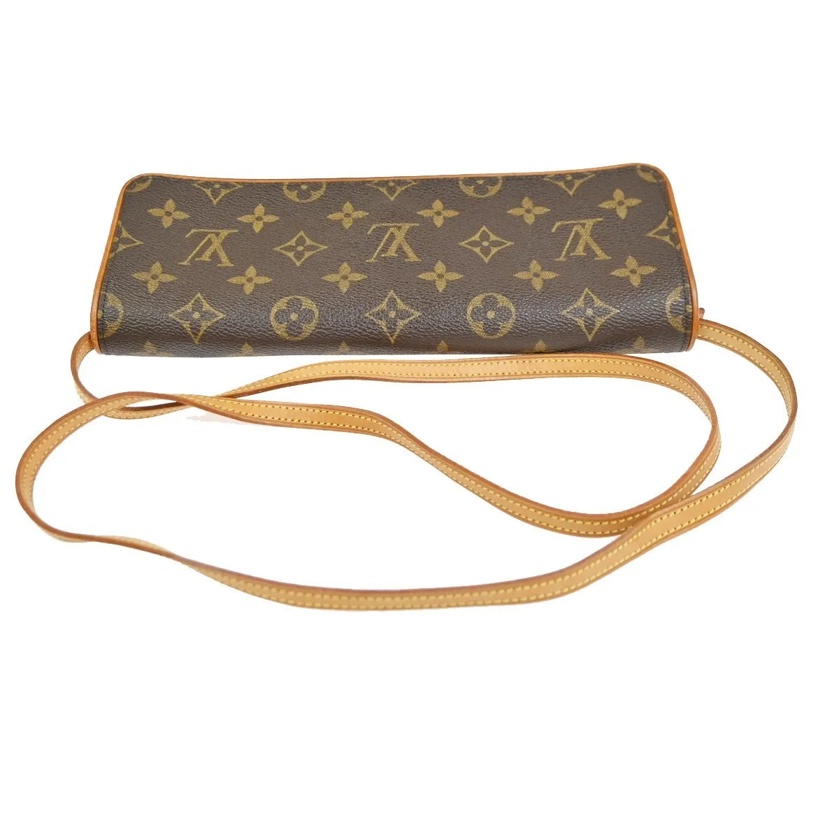 Louis Vuitton Twin Monogram Canvas, Brown, Canvas, Clutch