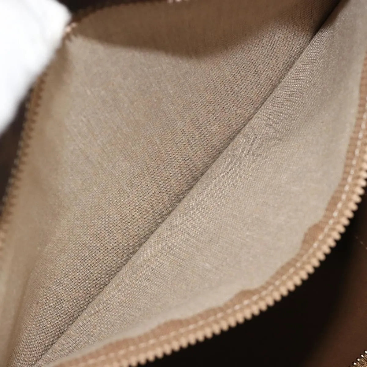 Celine Vintage Duffle Canvas and Leather, Brown, Canvas, Travel Bag