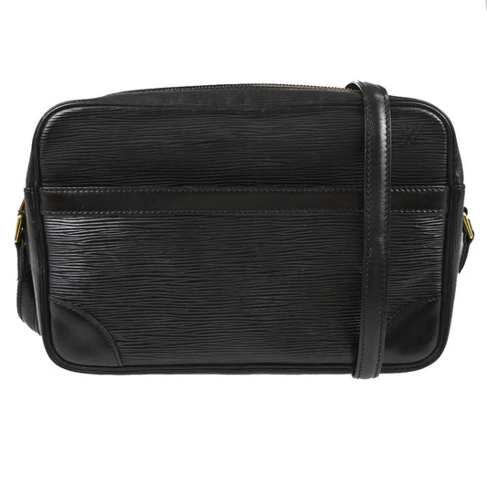 Louis Vuitton Trocadéro Epi, Black, Leather, Shoulder Bag