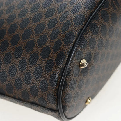 Celine C Macadam Tote PVC leather/ Macadam canvas, Black, PVC, Shoulder Bag